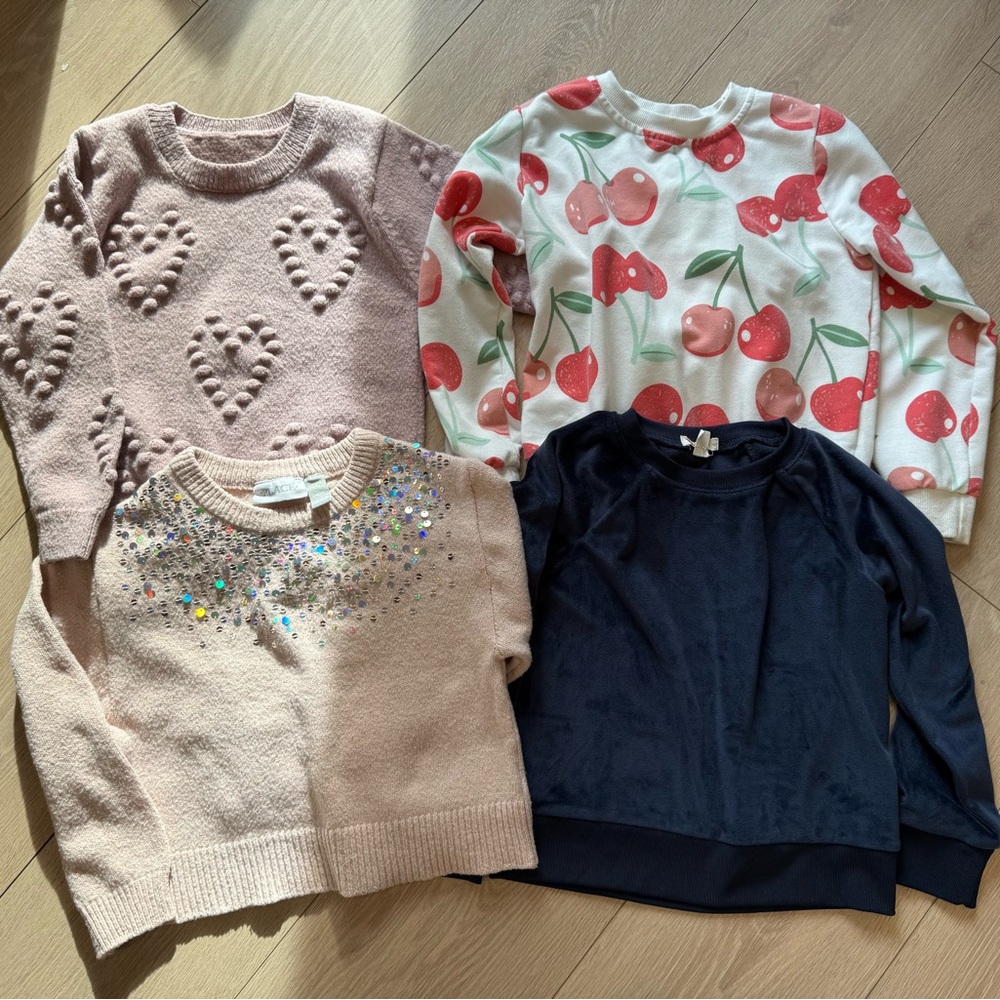 Girls warm sweaters